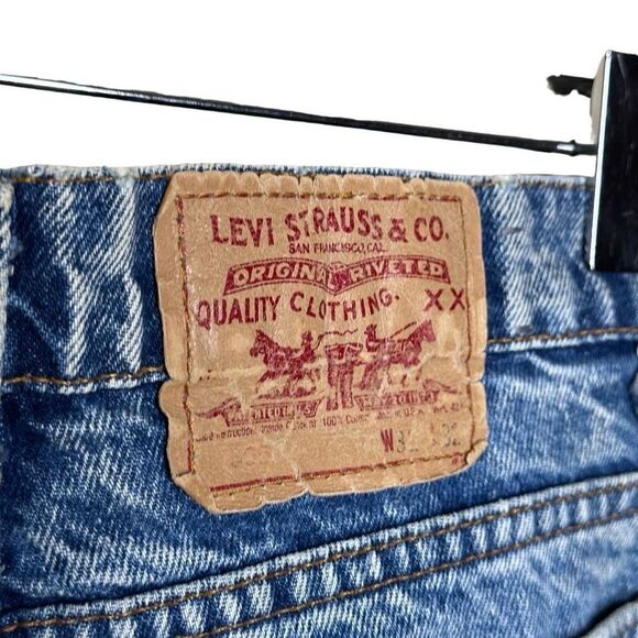 VTG Levi’s Light Acid Wash 505 Jeans USA Made 29x30 - Picture 7 of 7